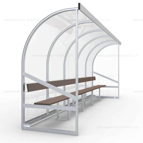 Banc de touche 10 places pour aménagement des stades